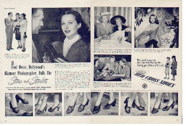 HEDY LAMARR – PAUL HESSE – MAYBELLINE .