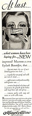 Maybelline’s Super Star Models, during the Golden Age of Hollywood