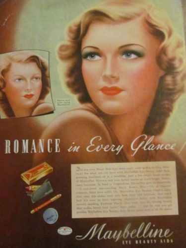 106 years of Maybelline Ads show how little has changed in beauty…