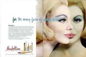 OLD HOLLYWOOD,- Maybelline print ads that rocked the world between 1930’s – 1960’s, now considered works of art.