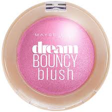 Maybelline’s three most popular products, Volum Express Mega Plush Mascara – Dream Bouncy Blush – Color Sensational Lipstick