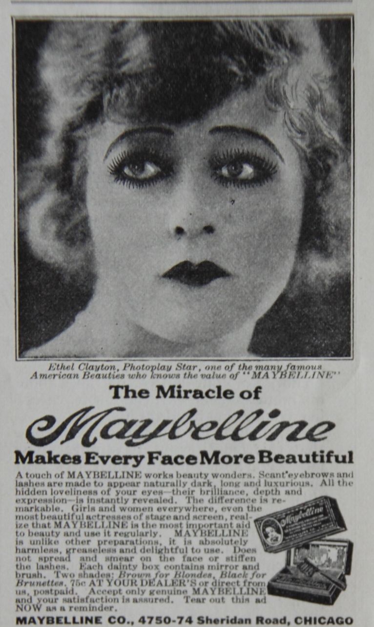 103 years of Maybelline Ads show how little has changed in beauty…The products may change, but their goals remain the same