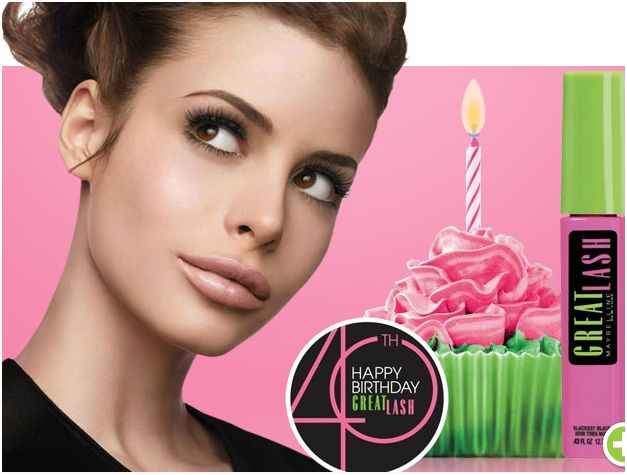 Happy 45th Birthday “GREAT LASH” mascara