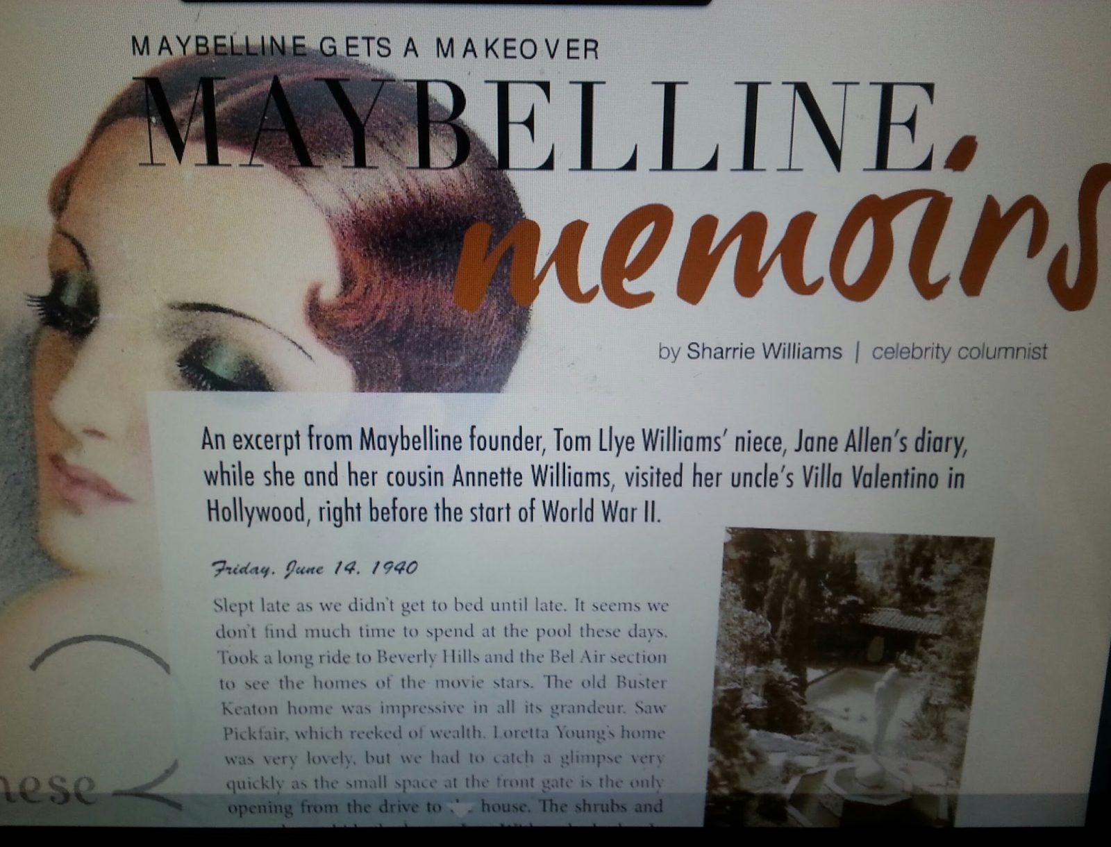 My Maybelline Memories Column in Niche Magazine Winter Issue… Also featuring Sandra Bullock in GRAVITY