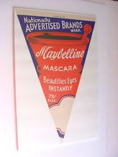 Maybelline – Queen of the Drug Store in the 1930s