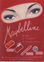 Red Hot Lipstick and Maybelline Eyes, Personified 1950’s Hollywood Stars and still does today.