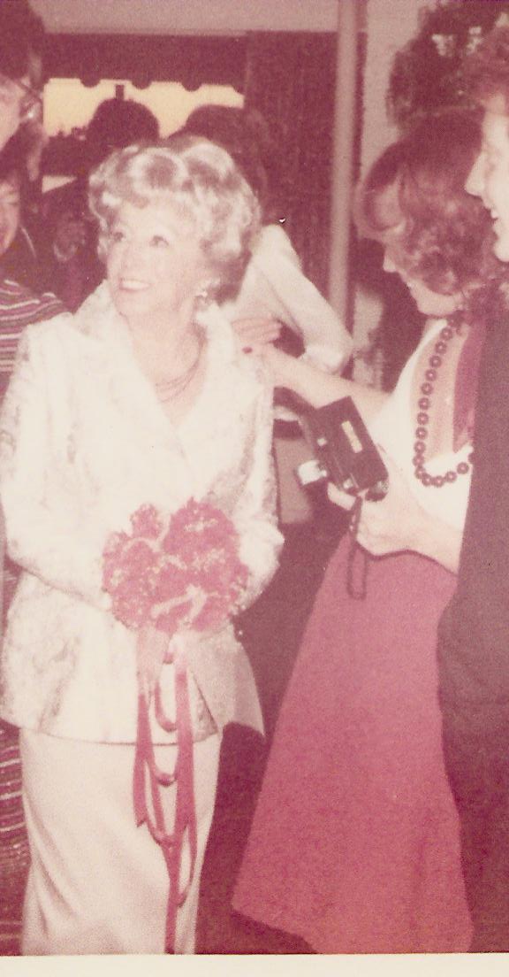 Maybelline Heiress Evelyn Williams becomes a Bride in her 70’s.