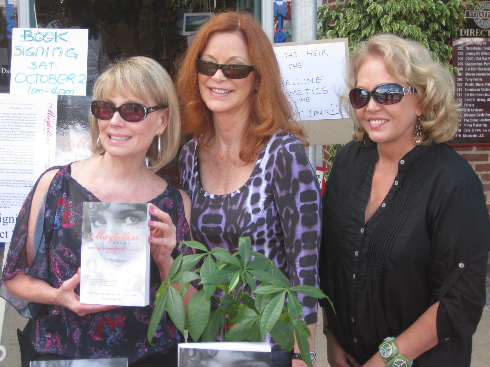Book signing at Earth Song Book Store