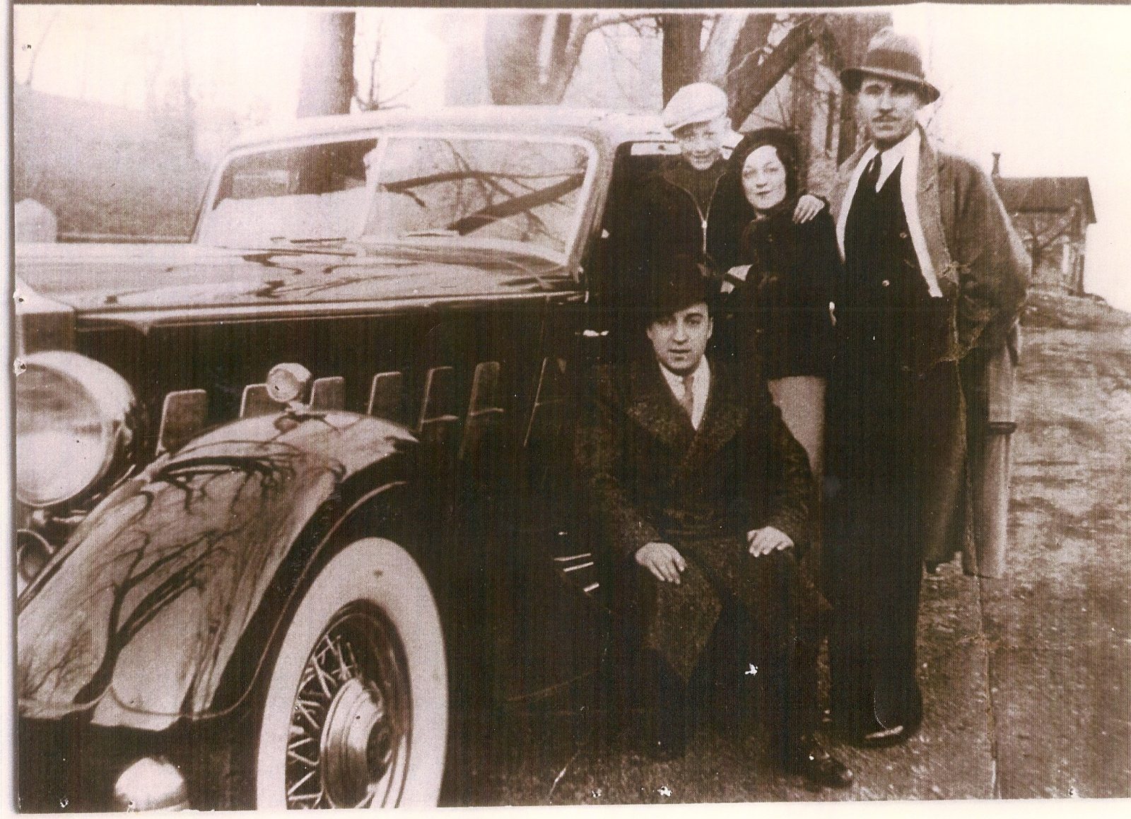 Louis B Mayer, TL Williams and Emery Shaver at MGM.