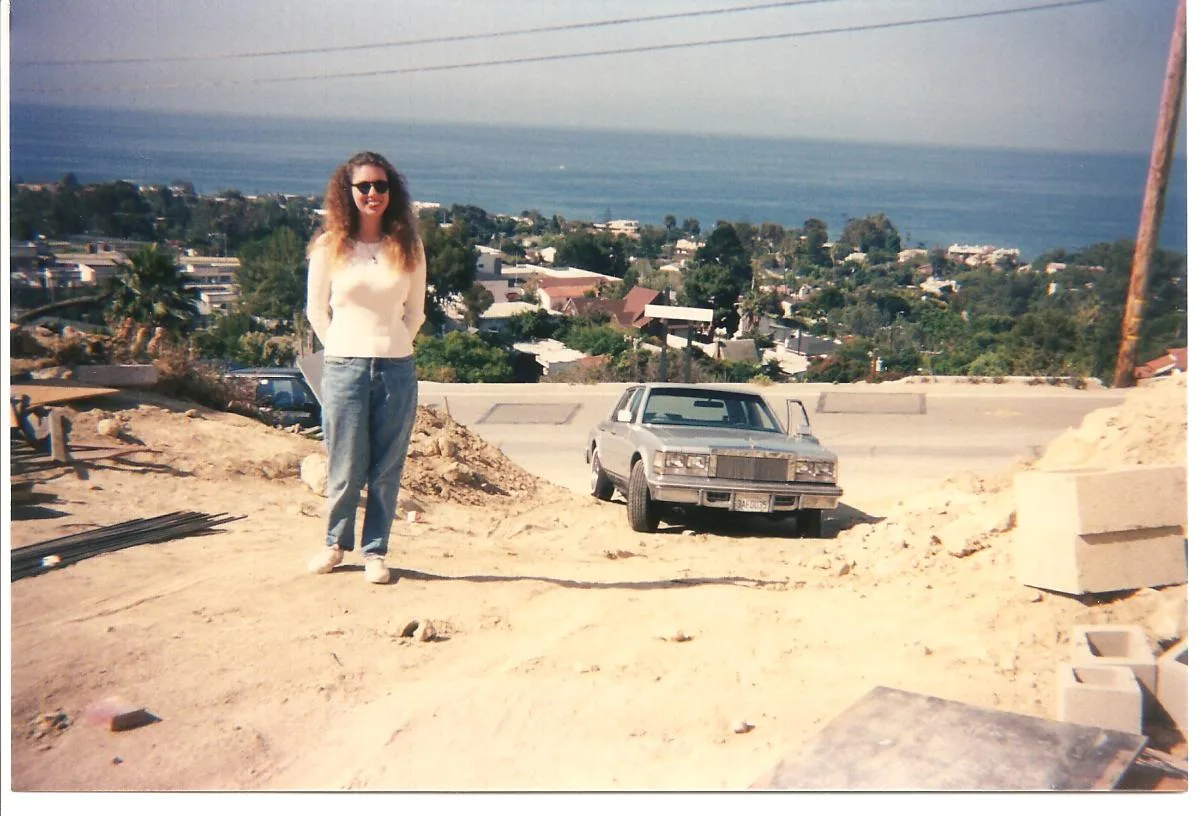 AFTER THE LAGUNA BEACH FIRE THE REBUILDING PROCESS BEGINS.