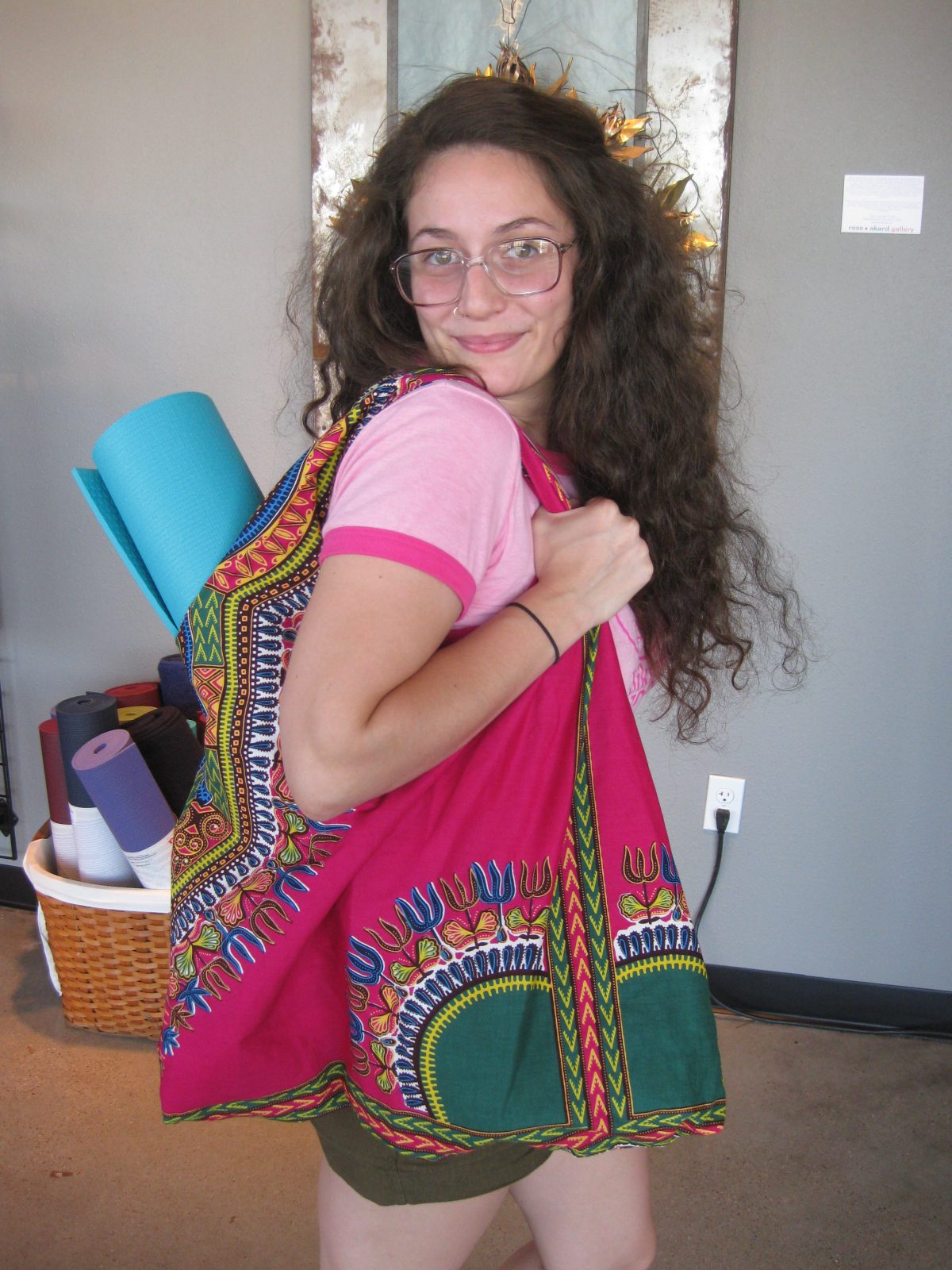 FROM MALI WEST AFRICA COMES THE TAMA BAG and Wrap Skirt.