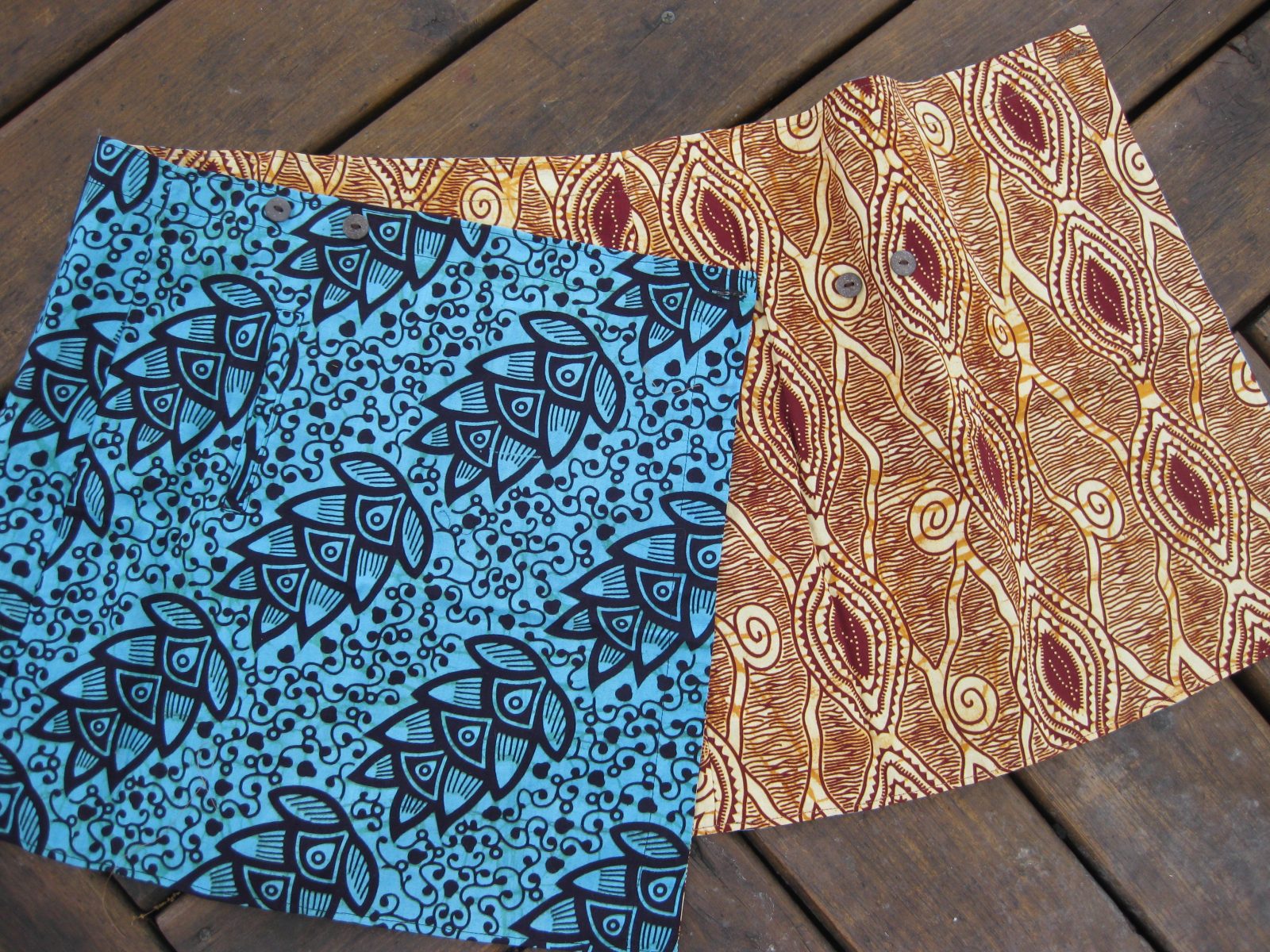 FROM MALI WEST AFRICA COMES THE TAMA BAG and Wrap Skirt.