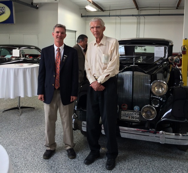 Bohman and Schwartz creates one of a kind masterpiece in this 1940 Packard Victoria, originally owned by Maybelline founder, Tom Lyle Williams